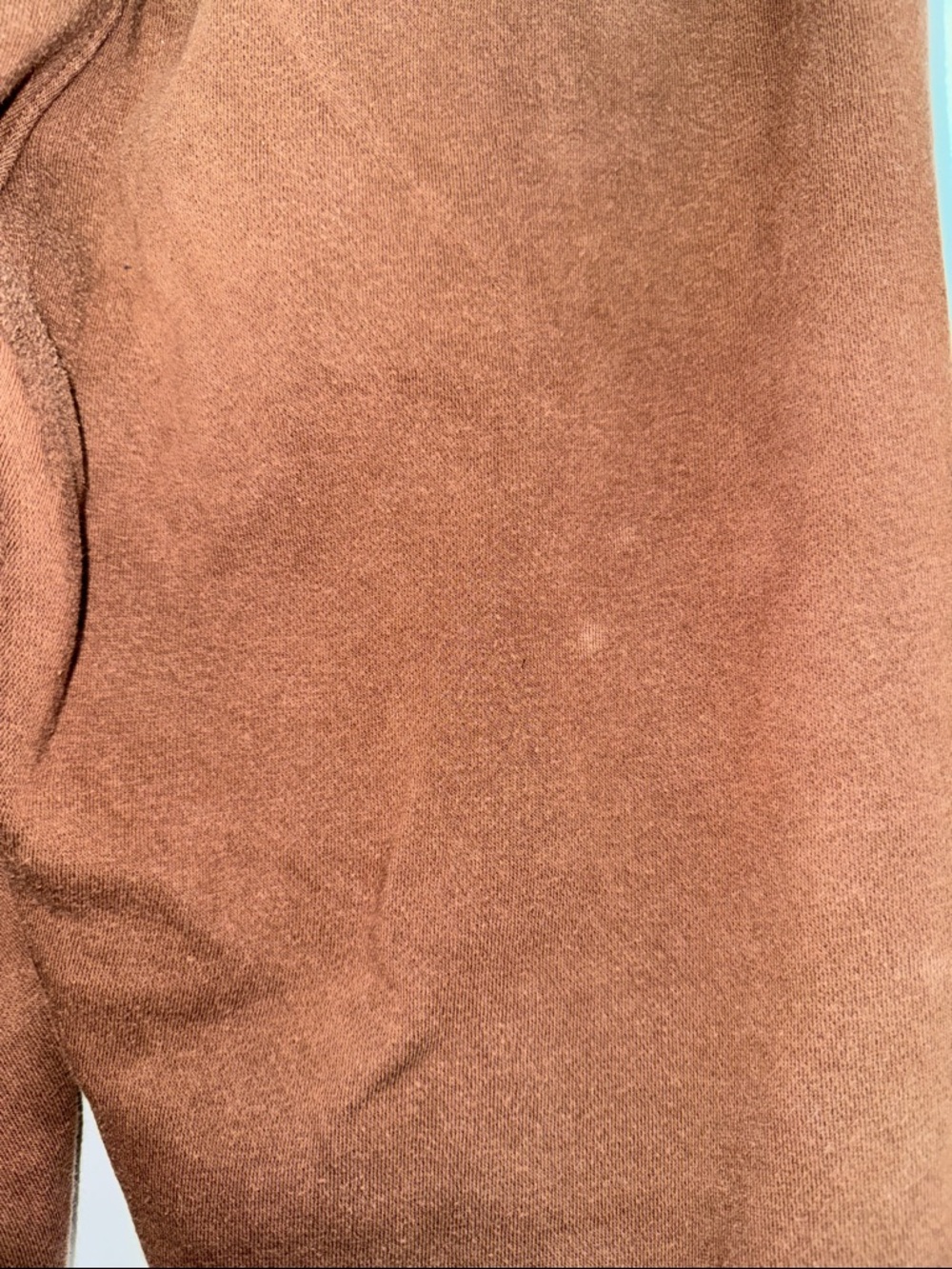 Nike Men’s Brown Fleece Joggers with White Logo size XL - Picture 5 of 6
